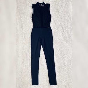 Jumpsuit Upper Body Mesh See Through /Fit XS and S